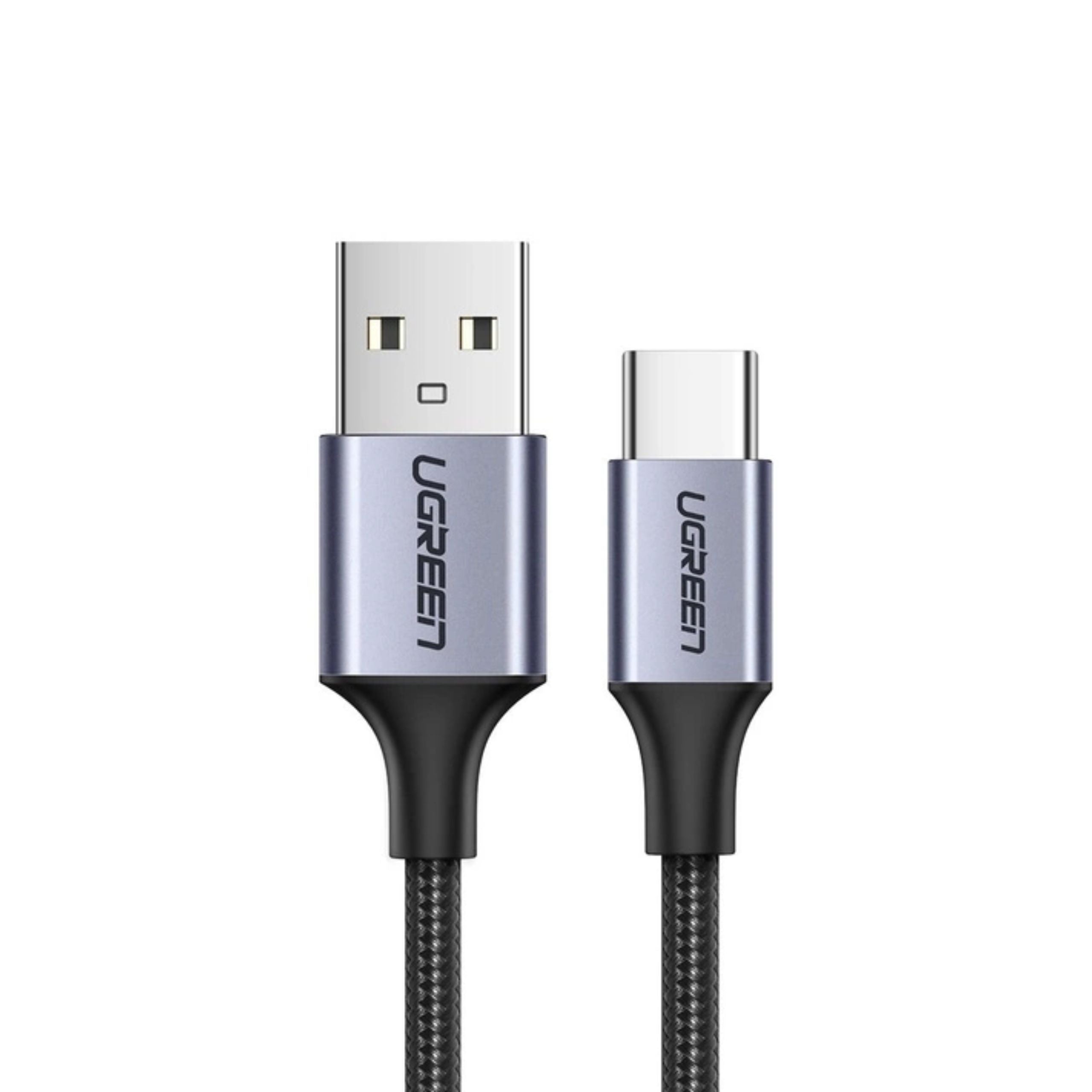 UGREEN 3A USB-A To USB-C Fast Charging Cable - Black